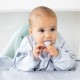 Bibado Prva silikonska žlica za bebe Dippit™ 2 pack - Mist