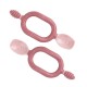 Bibado Prva silikonska žlica za bebe Dippit™ 2 pack - Blush