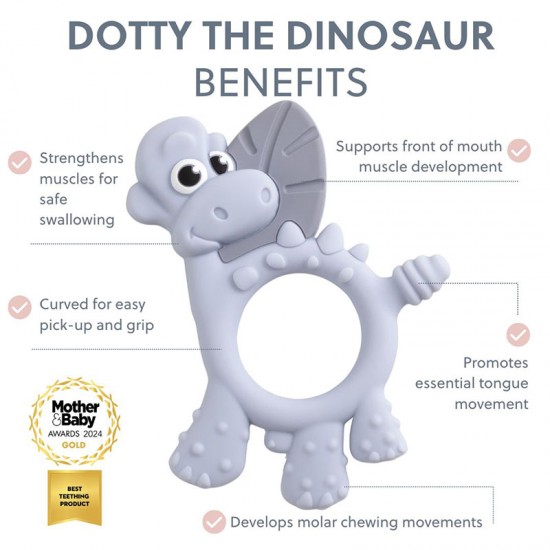 Bibado Senzorno grizalo Dino Dotty - Mist 