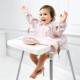 Bibado Pribor za jelo za bebe Handi - Blush