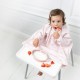 Bibado Pribor za jelo za bebe Handi - Blush