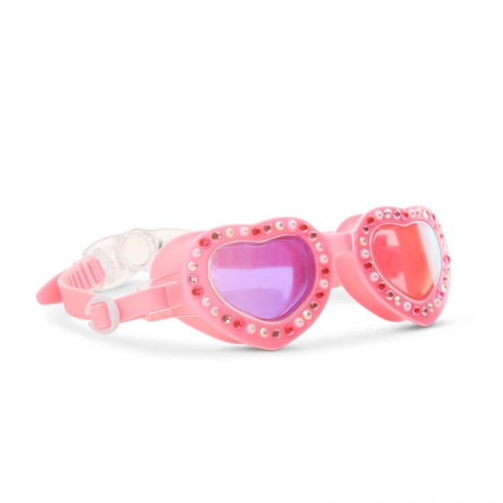 Bling2o Dječje naočale za plivanje - Pink Lace M (+6)
