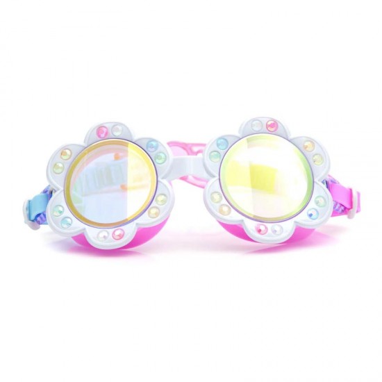 Bling2o Dječje naočale za plivanje - Blanch Blossom - M (+6)