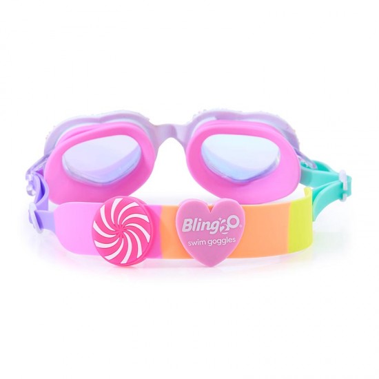 Bling2o Dječje naočale za plivanje - I Love Candy - M (+6)