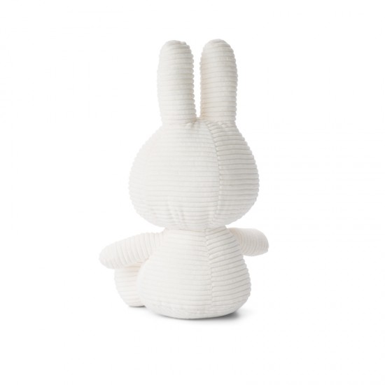 Miffy zeko mekana igračka ECO Corduroy Offwhite - 33 cm