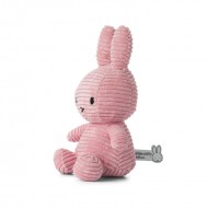 Miffy zeko mekana igračka ECO Corduroy Pink - 23 cm