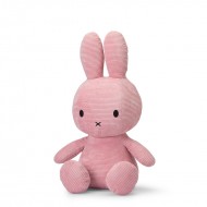 Miffy zeko mekana igračka ECO Corduroy Pink - 70 cm