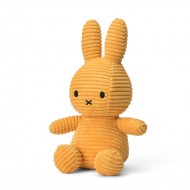 Miffy zeko mekana igračka ECO Corduroy Yellow - 23 cm