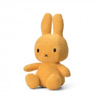 Miffy zeko mekana igračka ECO Corduroy Yellow - 33 cm
