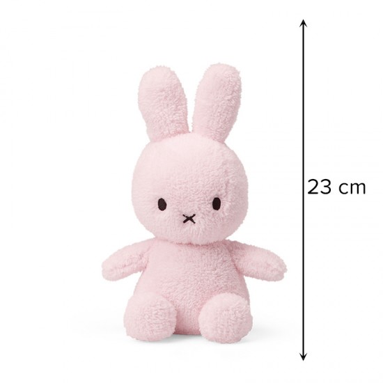Miffy zeko mekana igračka Terry Light Pink - 23 cm
