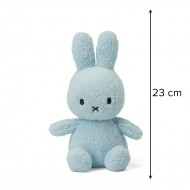Miffy zeko mekana igračka Terry Light Blue - 23 cm