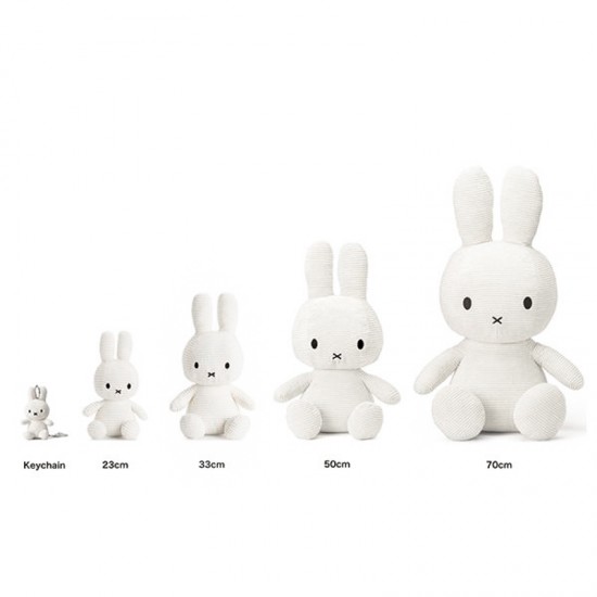 Miffy zeko privjesak za ključeve ECO Corduroy Offwhite