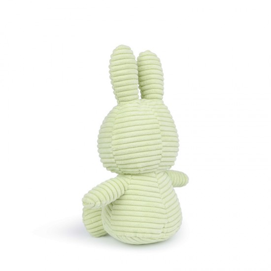 Miffy zeko mekana igračka ECO Corduroy Fresh Mint - 23 cm