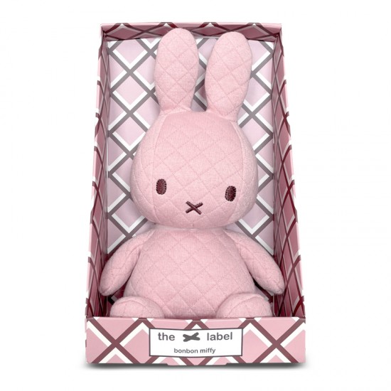 Miffy zec mekana igračka Bonbon Pink - 23 cm - Giftbox