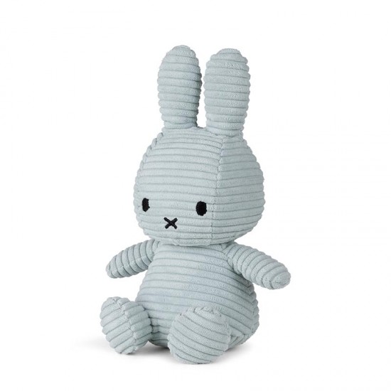 Miffy zec mekana igračka ECO Corduroy - Soft Jade - 23 cm