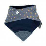 Cheeky Chompers Neckerchew Premium podbradnjak s grickalicom – Midnight Stars