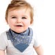 Cheeky Chompers Neckerchew Premium podbradnjak s grickalicom – Midnight Stars