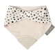 Cheeky Chompers Neckerchew Premium podbradnjak s grickalicom - Leopard Spots