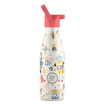 Cool Bottles bočica od nehrđajućeg čelika 350 ml – Messy Robots
