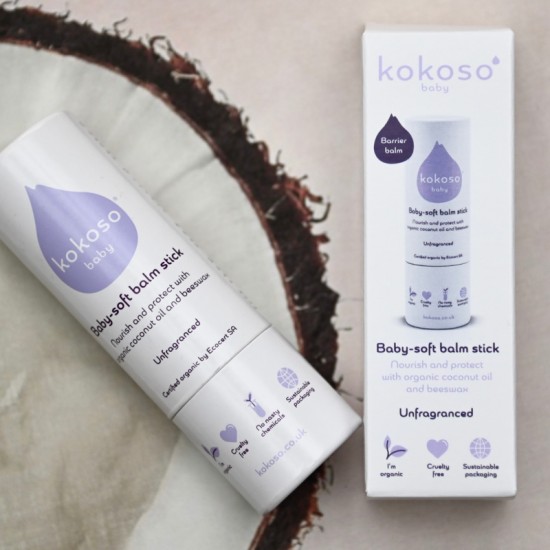 Kokoso Baby® Multi-Use balzam u stiku - bez mirisa 13g