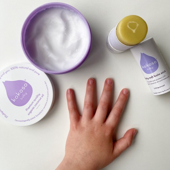 Kokoso Baby® Multi-Use balzam u stiku - bez mirisa 13g