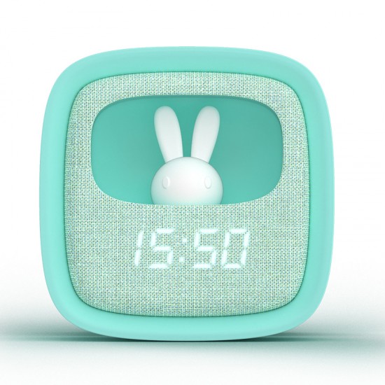 MOB Svjetlo i budilica Billy Clock - Turquoise 