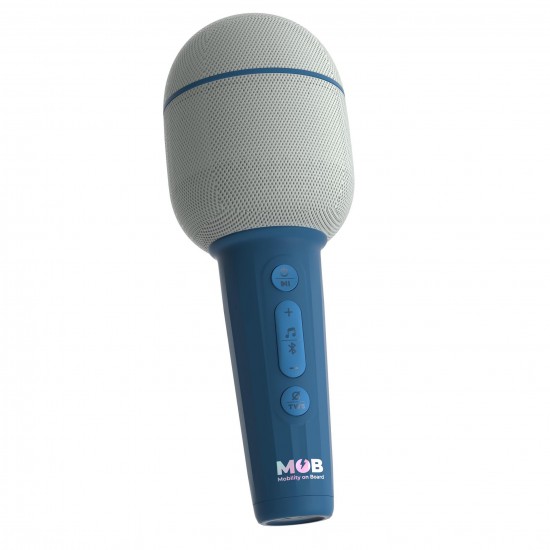 MOB Mikrofon i Bluetooth zvučnik Micro Groovy - Blue
