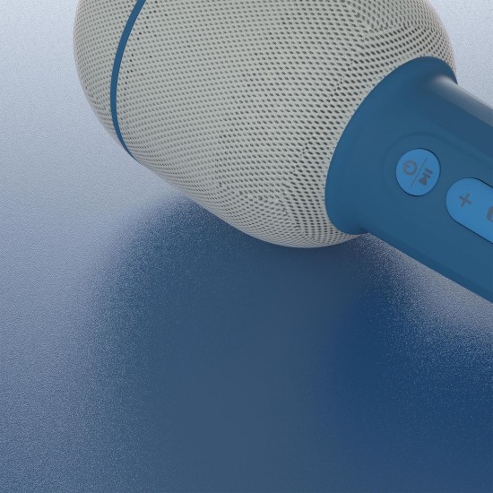 MOB Mikrofon i Bluetooth zvučnik Micro Groovy - Blue