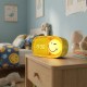 MOB Svjetlo i budilica Smiley Clock - Yellow