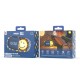 MOB Svjetlo i budilica Smiley Clock - Blue