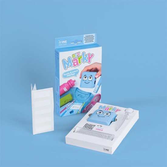 Marky DIY - Pečat za označavanje tekstila – Blue