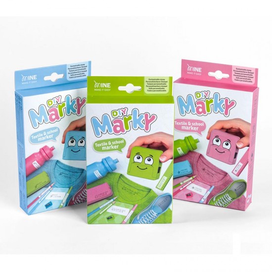 Marky DIY - Pečat za označavanje tekstila – Pink