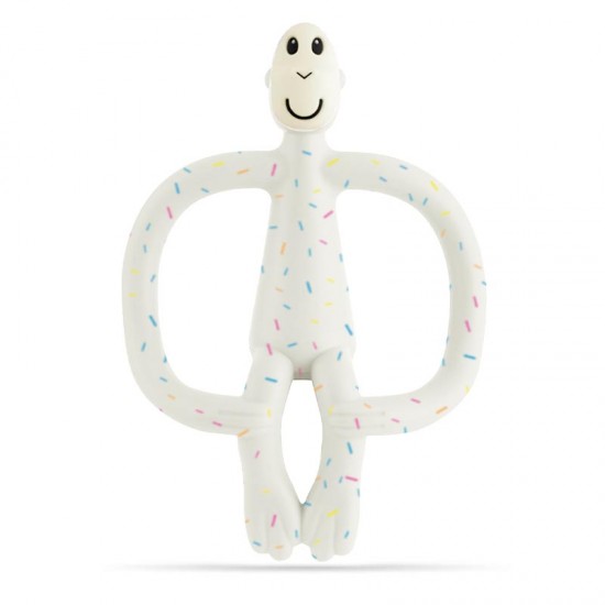 Matchstick Monkey Grizalo sa masažnom zubnom četkicom Classic - Confetti Cream