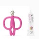 Matchstick Monkey Poklon set Grickalica i Prirodni gel za desni – Pink