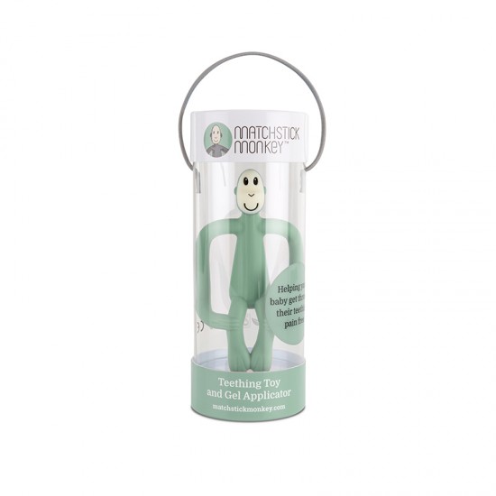 Matchstick Monkey Grizalo sa masažnom zubnom četkicom Classic - Mint Green