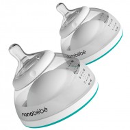 Nanobébé Bočica za majčino mlijeko 150ml 2 kom GEN1 - Tirkiz