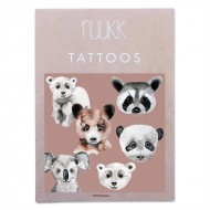 Nuukk Veganske tattoo naljepnice - Bears