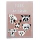 Nuukk Veganske tattoo naljepnice - Bears