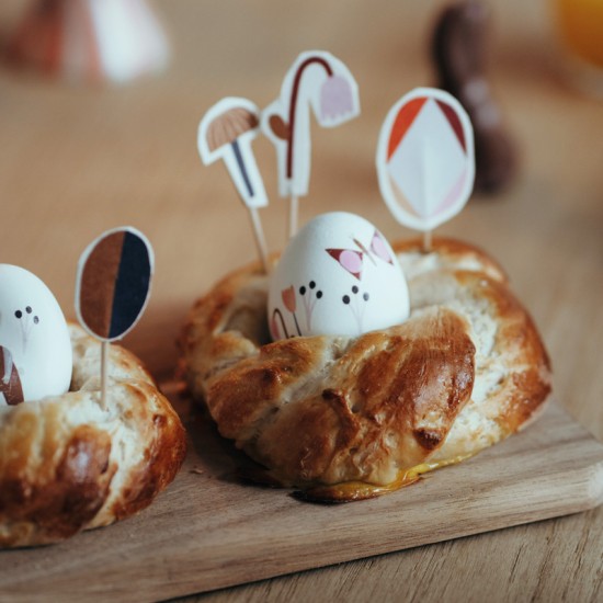 Nuukk Veganske tattoo naljepnice - Easter Bunny