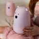 Rabbit&Friends Mekana svjetiljka Medvjedić - Lavender - USB-C punjenje