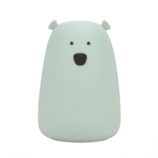 Rabbit&Friends Mekana svjetiljka Medvjedić - Sage - USB-C