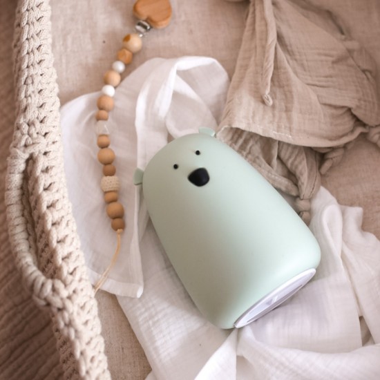 Rabbit&Friends Mekana svjetiljka Medvjedić - Sage - USB-C