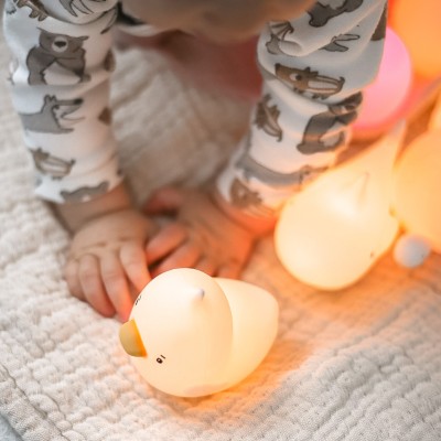 Rabbit&Friends Set od 3 mekane svjetiljke Mini - Patka, hobotnica i kornjača