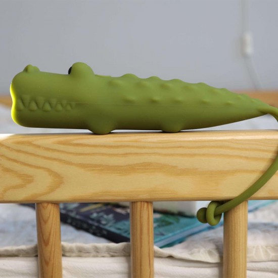 Rabbit&Friends Silikonska svjetiljka - Krokodil - USB-C