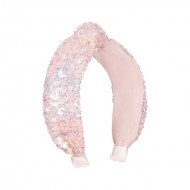 Rockahula Rajf za kosu - Pink Sequin Knot