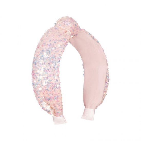 Rockahula Rajf za kosu - Pink Sequin Knot