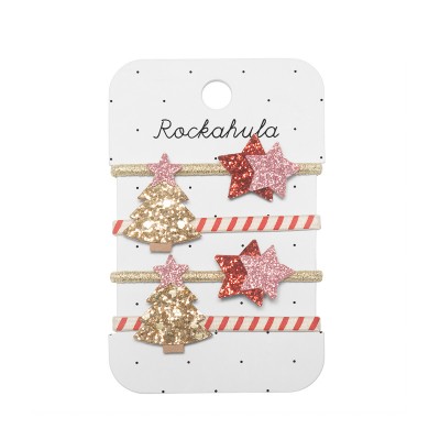 Rockahula Gumice za kosu - Stripy Christmas Tree