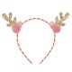 Rockahula Rajf za kosu - Stripy Pom Pom Reindeer