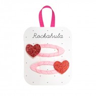 Rockahula Špangice za kosu - Love Heart Glitter