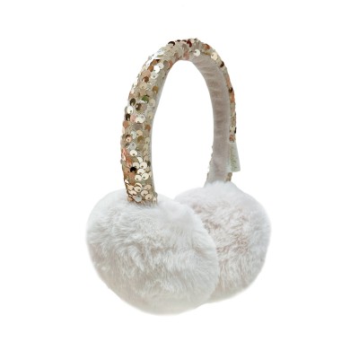 Rockahula Naušniki z nastavljivim trakom - Shimmer Sequin Ivory